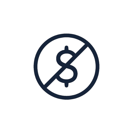 Zero Fees. Zero Commissions.