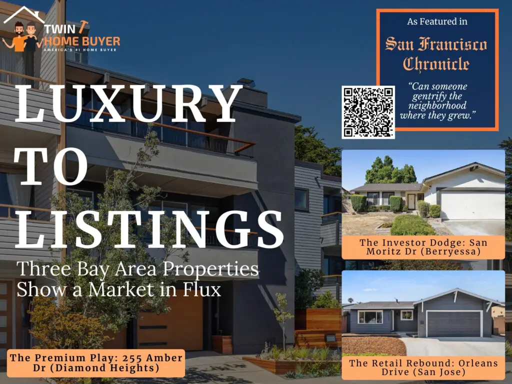 Luxury to Listings: Three Bay Area Properties Show a Market in Flux