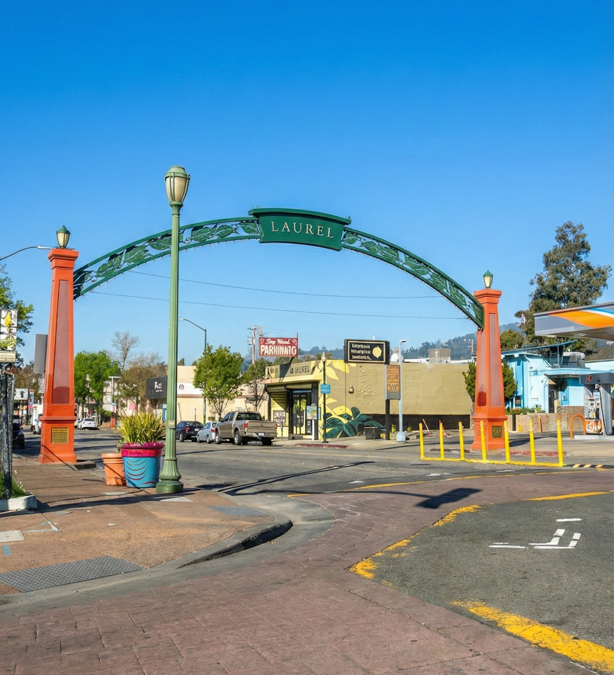 Oakland neighborhood house
