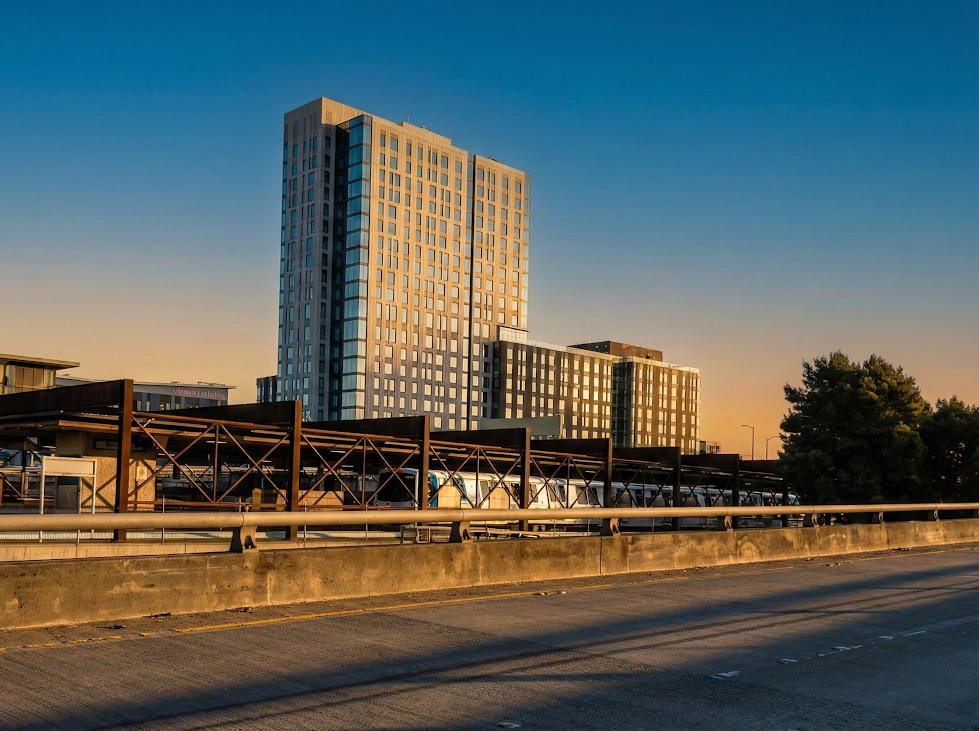 North Oakland Sunset Image