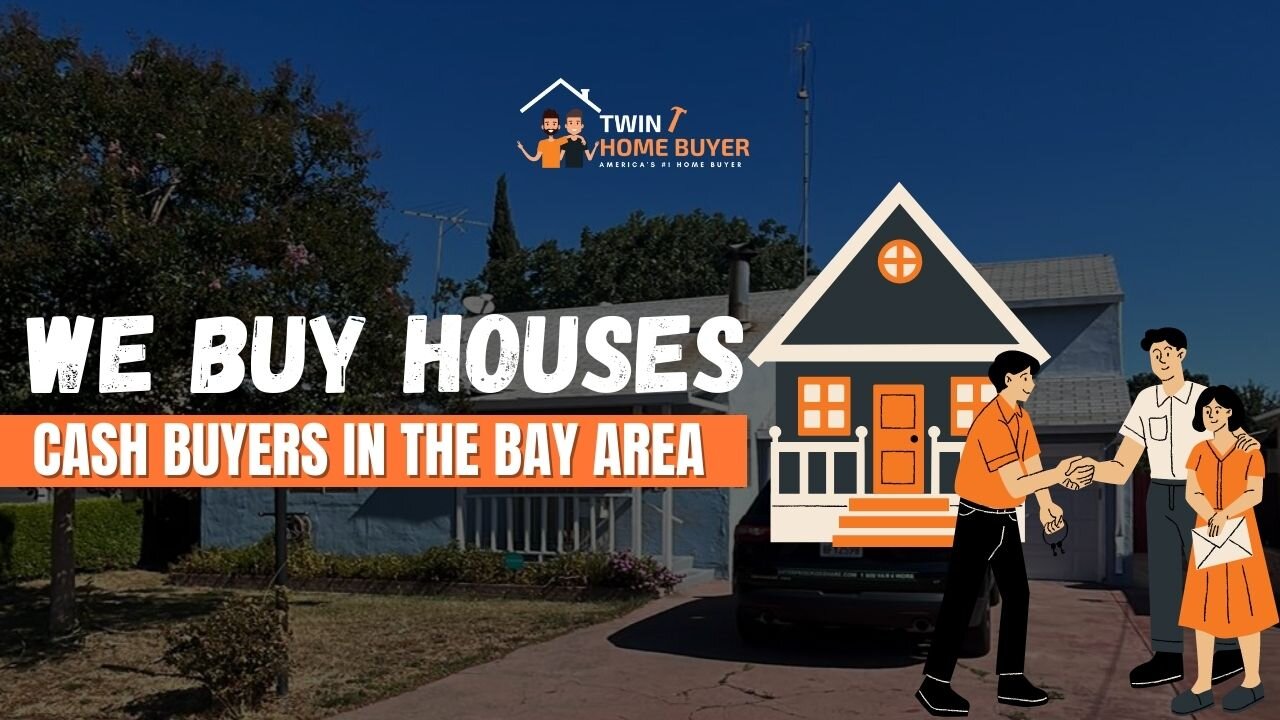 We Buy Houses Bay Area Cash Sign